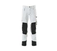 Mascot Workwear 17179 Advanced Trousers with kneepad pockets White Wai 31.5" 35"