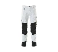 Mascot Knee Pad Pockets Advanced 17179 Big Pants White 66 / 32 Men