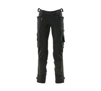 Mascot Workwear 17079 Advanced Trousers with kneepad pockets Black Wai 32.5" 30"