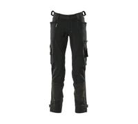 Mascot Advanced Trousers With Dyneema Kneepad Pockets - Black (36.5) (Leg Length - Regular)