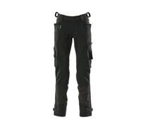 Mascot Advanced 17079 Knee Pad Pockets Pants Black 60 / 32