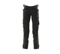 Mascot Advanced Trousers With Dyneema Kneepad Pockets - Black (52.5) (Leg Length - Regular)