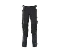 Mascot Workwear Trousers 17079 Advanced - Dyneema kneepad pockets - Dark Navy 32.5"/32"