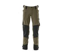 Mascot Advanced 17079 Knee Pad Pockets Pants Green 44 / 30