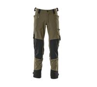 Mascot Advanced Trousers With Dyneema Kneepad Pockets - Moss Green (38.5) (Leg Length - Long)