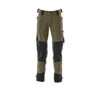Mascot Workwear 17079 Advanced Trousers with kneepad pockets Moss Gree 42.5" 35"