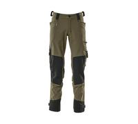 Mascot Workwear 17079 Advanced Trousers with kneepad pockets Moss Gree 48.5" 32"
