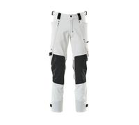 Mascot Advanced Trousers With Dyneema Kneepad Pockets - White (50.5) (Leg Length - Regular)