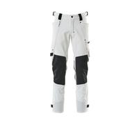 Mascot Advanced Trousers With Dyneema Kneepad Pockets - White (52.5) (Leg Length - Regular)