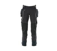 Mascot Advanced Trousers With Holster Pockets And Stretch - Dark Navy Blue (32.5) (Leg Length - Short)