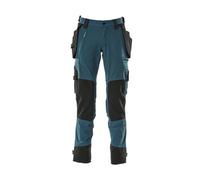 Mascot Advanced Trousers With Holster Pockets And Stretch - Dark Petroleum (30.5) (Leg Length - Long)