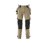Mascot Advanced Trousers With Holster Pockets And Stretch - Light Khaki (48.5) (Leg Length - Regular)