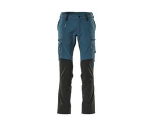 Mascot Advanced Ultimate Stretch Functional Trousers - Dark Petroleum/black (38.5) (Leg Length - Long)