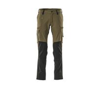 Mascot Advanced Ultimate Stretch Functional Trousers - Moss Green/black (27) (Leg Length - Short)