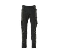 Mascot Workwear 17279 Advanced Trousers Black Waist: 31.5" Inside 31.5" 30"