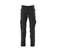 Mascot Advanced Ultimate Stretch Lightweight Trousers - Black (38.5) (Leg Length - Short)