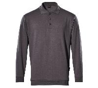 Mascot Workwear 00785 Crossover Polo Sweatshirt Anthracite L Colour: A L