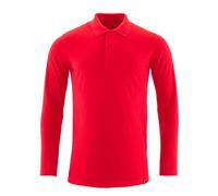 Mascot Crossover Long-Sleeved Polo Shirt With Prowash Technology (Traffic Red) (Xx Large)