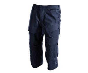 Mascot Customized Craftsmen's 3/4 Trousers With Kneepad Pockets - Dark Navy (33.5) (Leg Length - Regular)