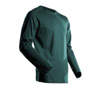 Mascot Customized Modern Fit Long-Sleeved T-Shirt (Forest Green) (Xxxxx Large)