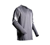 Mascot Customized Modern Fit Long-Sleeved T-Shirt (Stone Grey) (Xxxxx Large)