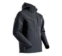 Mascot Workwear 22086 Customized Softshell jacket with hood Black M Co M
