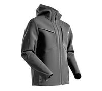 Mascot Workwear 22086 Customized Softshell jacket with hood Stone Grey 3XL