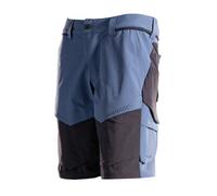 Mascot Customized Stretch Lightweight Shorts - Stone Blue/dark Navy (33.5) (Leg Length - 9")