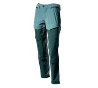 Mascot Customized Stretch Trousers With Kneepad Pockets - Light Forest Green/forest Green (29.5) (Leg Length - Regular)