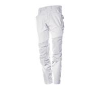 Mascot Customized Trousers With Kneepad Pockets - White (42.5) (Leg Length - Regular)