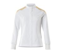 Mascot Food & Care Ladies Ultimate Stretch Jacket (White/curry Gold) (X Large)