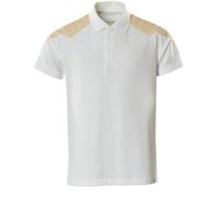 Mascot Workwear 20083 Short-Sleeve Polo Shirt White/Curry Gold M Colou M