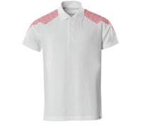 Mascot Food & Care Polo Shirt (White/traffic Red) (Medium)