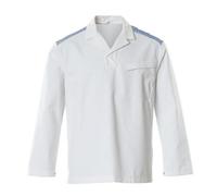 Mascot Food & Care Smock (White/azure Blue) (X Small)