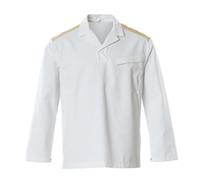 Mascot Food & Care Smock (White/curry Gold) (X Small)