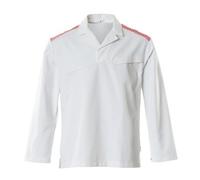 Mascot Food & Care Smock (White/traffic Red) (Small)