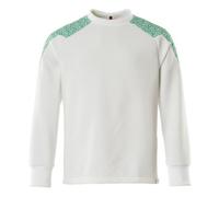 Mascot Food & Care Sweatshirt (White/grass Green) (Xxxx Large)