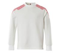 Mascot Food & Care Sweatshirt (White/traffic Red) (X Large)