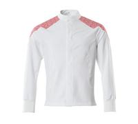 Mascot Workwear 20054 Jacket White/Traffic Red 5XL Colour: White/Traff 5XL