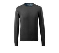 Mascot Frontline Merino Wool Knitted Round Neck Jumper (Black) (Large)