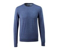 Mascot Frontline Merino Wool Knitted Round Neck Jumper (Blue-Flecked) (Medium)