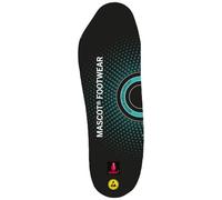 Mascot FT091-276-09 Footwear Accessories Shock Absorption Insoles, Medium Arch Support, Black, 43 Size