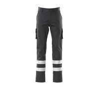 Mascot Macmichael Workwear Service Trousers With Reflective Tape (Black) (38.5) (Leg Length - Long)