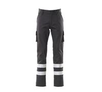 Mascot Macmichael Workwear Service Trousers With Reflective Tape (Black) (42.5) (Leg Length - Regular)