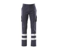 Mascot Macmichael Workwear Service Trousers With Reflective Tape (Dark Navy) (27) (Leg Length - Regular)