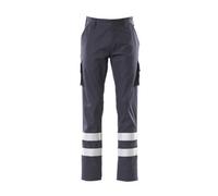Mascot Macmichael Workwear Service Trousers With Reflective Tape (Dark Navy) (30.5) (Leg Length - Short)