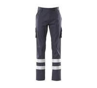 Mascot Macmichael Workwear Service Trousers With Reflective Tape (Dark Navy) (32.5) (Leg Length - Short)
