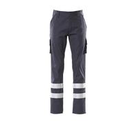 Mascot Macmichael Workwear Service Trousers With Reflective Tape (Dark Navy) (34.5) (Leg Length - Long)