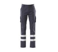 Mascot Macmichael Workwear Service Trousers With Reflective Tape (Dark Navy) (34.5) (Leg Length - Short)