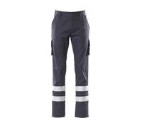 Mascot Macmichael Workwear Service Trousers With Reflective Tape (Dark Navy) (40.5) (Leg Length - Short)
